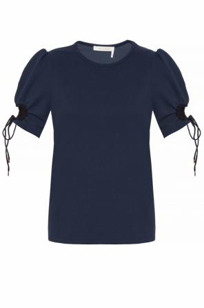 Top with tie-up sleeves, zdjęcie 1 Top with tie-up sleeves od See By Chloe